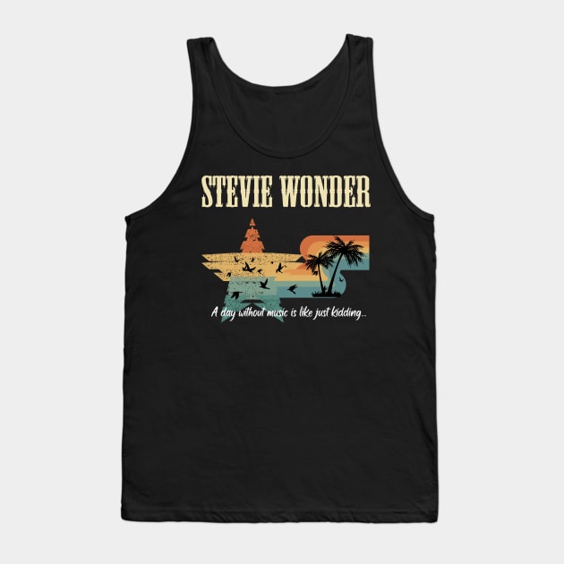 STEVIE WONDER BAND Tank Top by growing.std